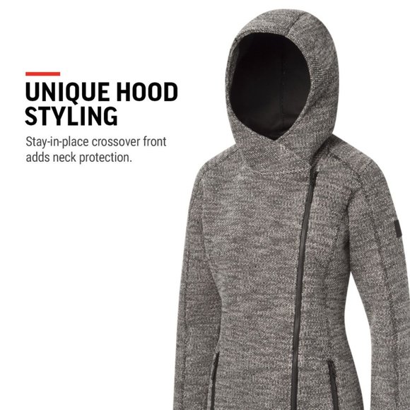 McKINLEY Women’s Valletta Zip Up Fleece Hoodie Jacket - XSmall - Picture 6 of 16